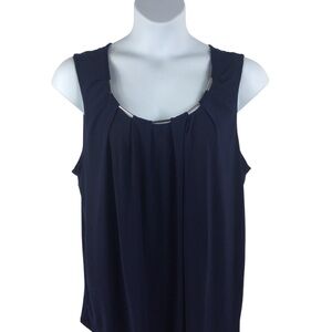 Naif Navy Sleeveless Tank Top, Size‎  3x, NWT